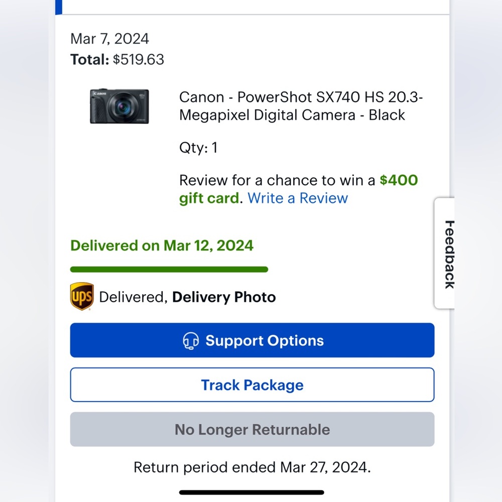 BRAND NEW CANON CAMERA